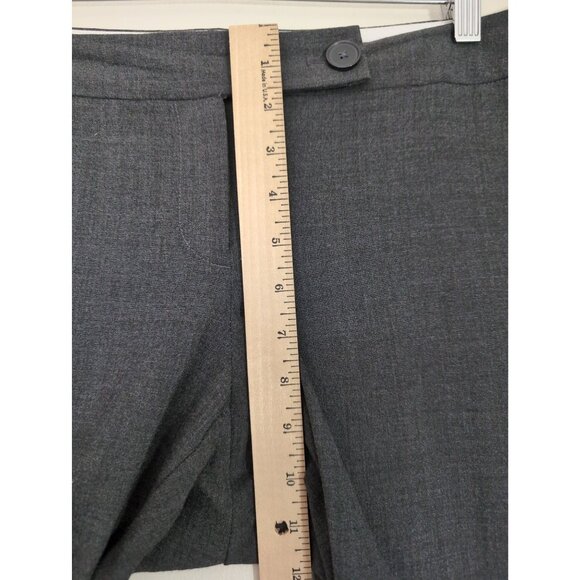Body By Victoria Pants Women 14 Gray Kate Fit Bootcut Career Office Professional - Picture 8 of 9